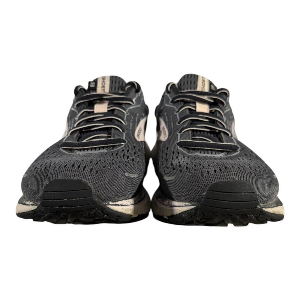 Brooks Ghost 13 Black Gray Women’s 8 Wide (D) Running Shoes Cushioned Neutral - Picture 2 of 8